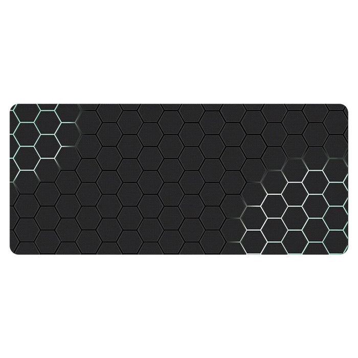 300x800x3mm Honeycomb Pattern Gaming Mouse Pad Rubber Anti-skid Desktop Mat - Style 1 - 1