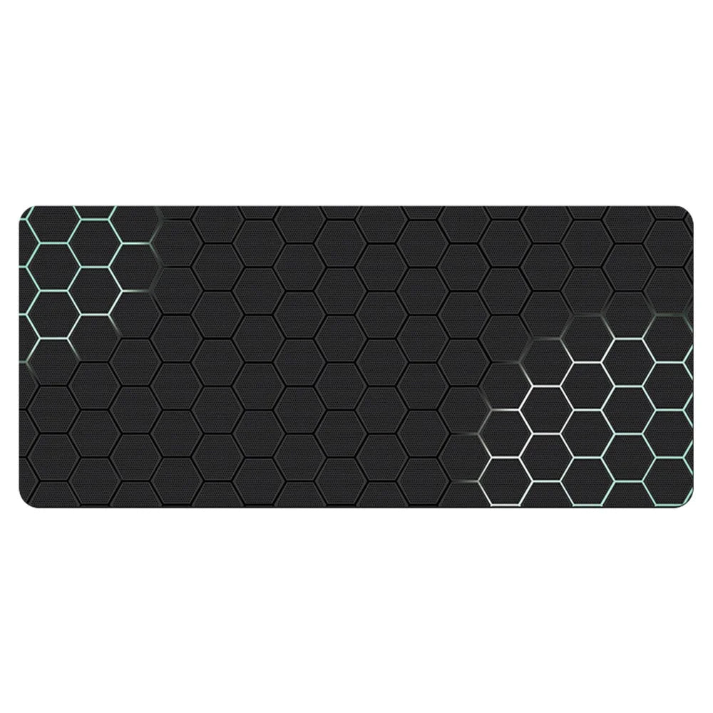 400x900x2mm Anti-skid Large Mouse Pad Honeycomb Pattern Gaming Desktop Mat - Style 1 - 1