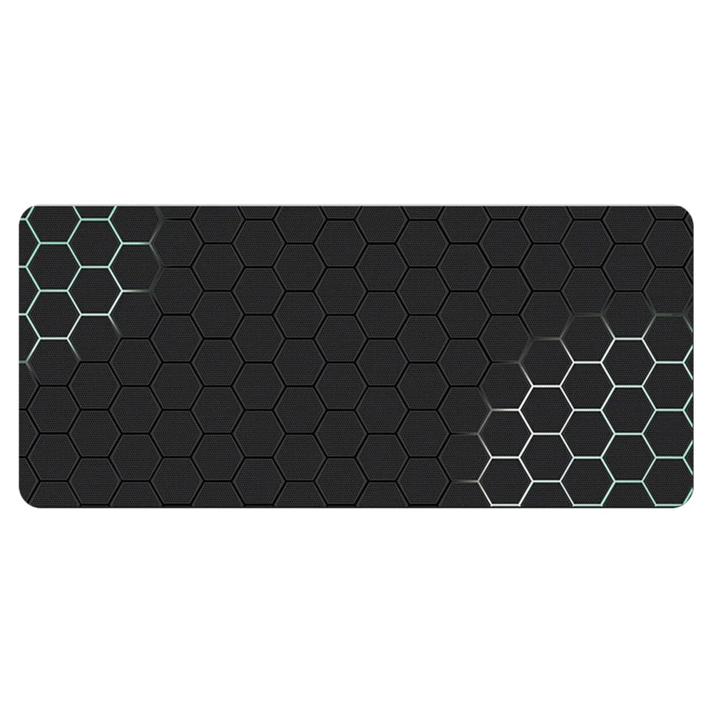 500x1200x3mm Large Mouse Pad Honeycomb Pattern E-sport Gaming Desktop Mat - Style 1 - 1