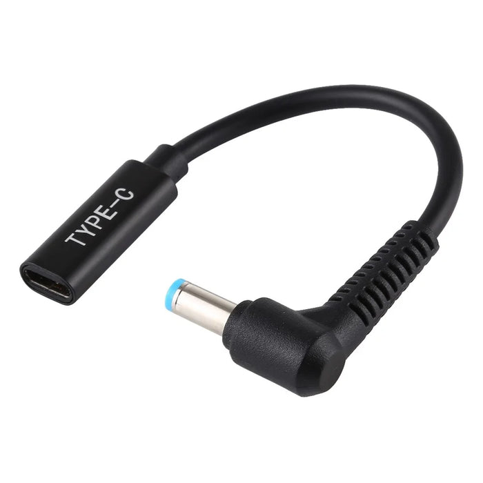 DP 5.5 x 1.7mm to Type-C Female Power Charger Cable for Laptop - 1