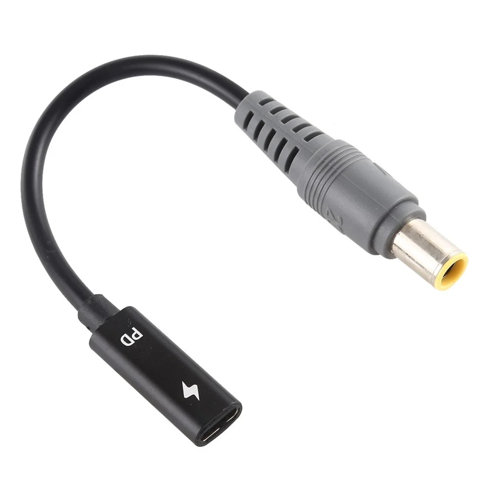 Type-C to 7.9x5.5mm Laptop Power Charger Cable - 2