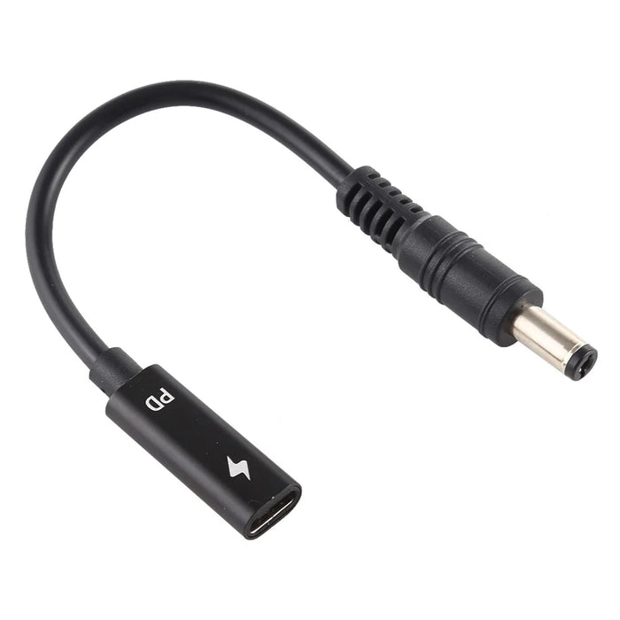 DP Type-C to 5.5x2.1mm Laptop Power Charging Cable - 2