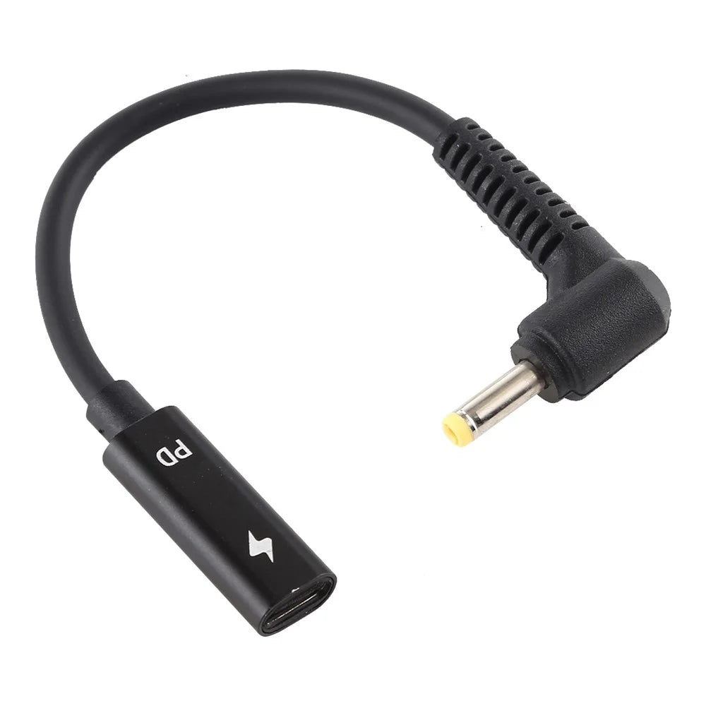 Type-C to 4.0x1.7mm Laptop Power Charger Cable - 2