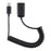 Type-C Male To USB Female Extender Adapter Spring Computer Phone Charging Cable - 1