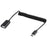 Type-C Male To USB Female Extender Adapter Spring Computer Phone Charging Cable - 2