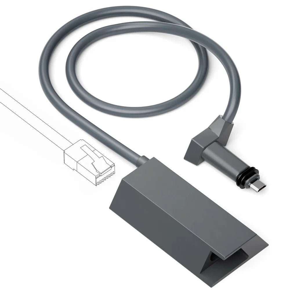 Starlink Satellite Dish Ethernet Adapter Ethernet Kit for Starlink V2 / Gen2 Satellite Internet - 1