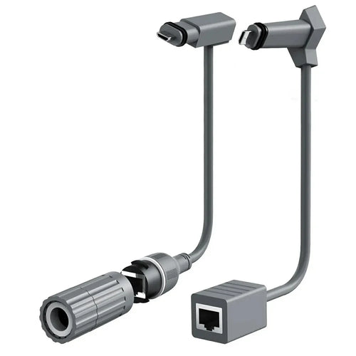 2Pcs For Starlink V2 Cable SPX to RJ45 Adapter Ethernet Cable Converter CAT5E 26AWGx4P+D Connector - 1
