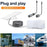 2Pcs Starlink Gen3 V3 Rectangular Satellite Ethernet Cable Adapter 1000Mbps RJ45 Converter - 2
