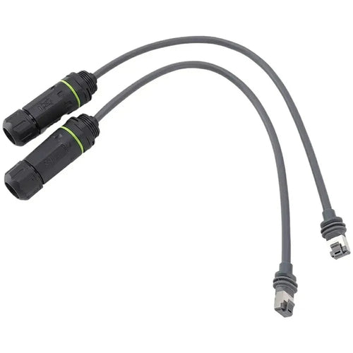 2Pcs For Starlink Gen3 SPX to RJ45 Ethernet Adapter Satellite Antenna RJ45 Extension Cable Connector - 1