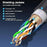 46m For Starlink Gen3 Rectangular Satellite Standard V3 Extension Cable High Speed Ethernet CAT5E Wire - 6