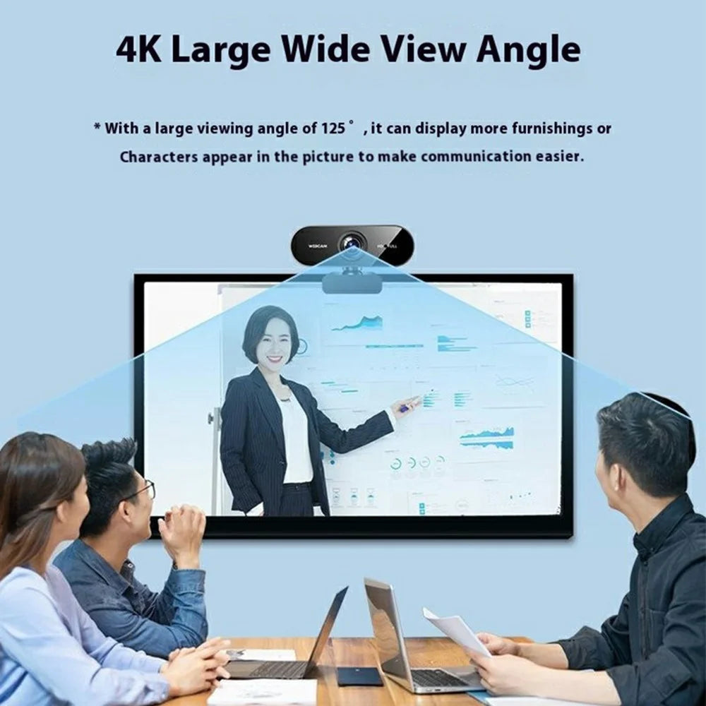 Q8 USB Computer Webcam 1080P HD Camera for Online Classes / Live Streaming / Video Conferencing - 4