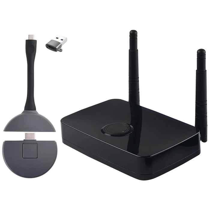 AM1810 3 in 1 Wireless Display Adapter 1080P 60Hz Mirroring Device for Computer / TV / Projector - 1