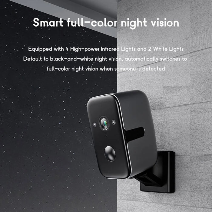 F7 Smart Wireless PTZ Camera 2K Full Color Night Vision PIR Waterproof Outdoor Surveillance Camera - 5