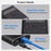 HW7 2 In 1 Out RJ45 Network Switch 2.5G / 5G Gigabit Ethernet Bidirectional Switcher - 6