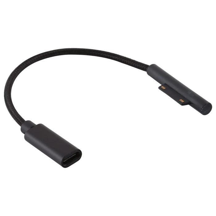 For Microsoft Surface Pro 6/5 Charging Cable Adapter PD to USB-C Type C Female DC Power Plug - 2