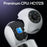 YESIDO KM16 Indoor Dual Lens Camera Wireless Security Cam WiFi Surveillance System with Night Vision / Two-Way Audio / Motion Detection - White / EU Plug - 5
