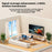 YESIDO KM26 Baby Monitor 3.5 Inch LCD Display Night Vision Temperature Detection 2.4G Wireless Camera, EU Plug - 3