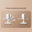 YESIDO KM26 Baby Monitor 3.5 Inch LCD Display Night Vision Temperature Detection 2.4G Wireless Camera, EU Plug - 7