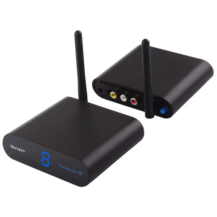 MEASY AV530 300m Transmission 5.8G Wireless AV Transmitter and Receiver Set with RCA Input / Output - US Plug - 1
