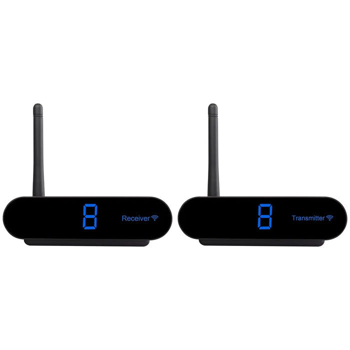 MEASY AV530 300m Transmission 5.8G Wireless AV Transmitter and Receiver Set with RCA Input / Output - US Plug - 6