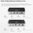 ORICO VS10 For Mac mini(2024) 512GB M.2 SSD Enclosure Desktop Expansion Dock Stand USB + HD + RJ45 + SD / TF Card Reader 10 in 1 Docking Station - 3