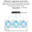 COMFAST CF-E393AX 3000M Dual-Band WiFi 6 Ceiling-Mounted Wireless Routers AP Indoor Coverage - 7
