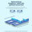 COMFAST CF-811ACV3 For Desktop PC Dual Band 650Mbps WiFi Adapter USB Wireless Network Receiver - 5