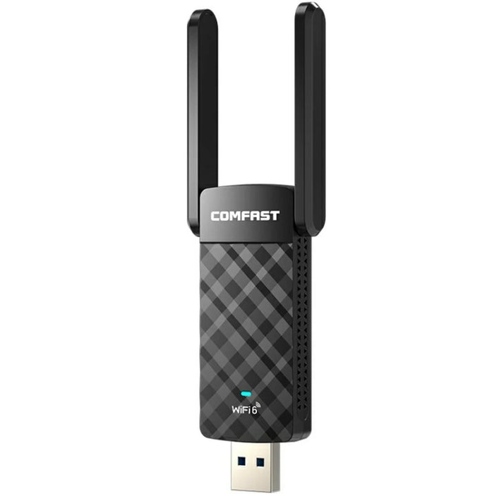 COMFAST CF-952AX V2 1800Mbps High Speed Dual Band Wireless Network Card WiFi6 USB Adapter - 1