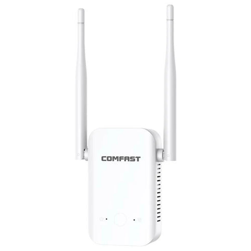 COMFAST CF-WR301S V3 300Mbps Wireless Repeater Router WiFi Signal Amplifier with Dual Antenna - 1