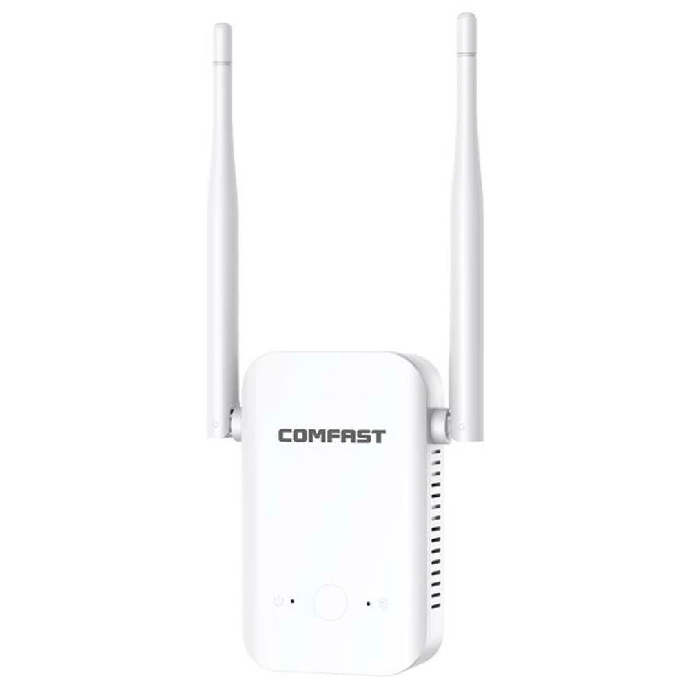COMFAST CF-WR301S V3 300Mbps Wireless Repeater Router WiFi Signal Amplifier with Dual Antenna - 1