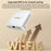 COMFAST CF-E593AX 3000Mbps Dual Band WiFi6 86 Inch Panel In Wall AP Repeater Wireless Router - 3