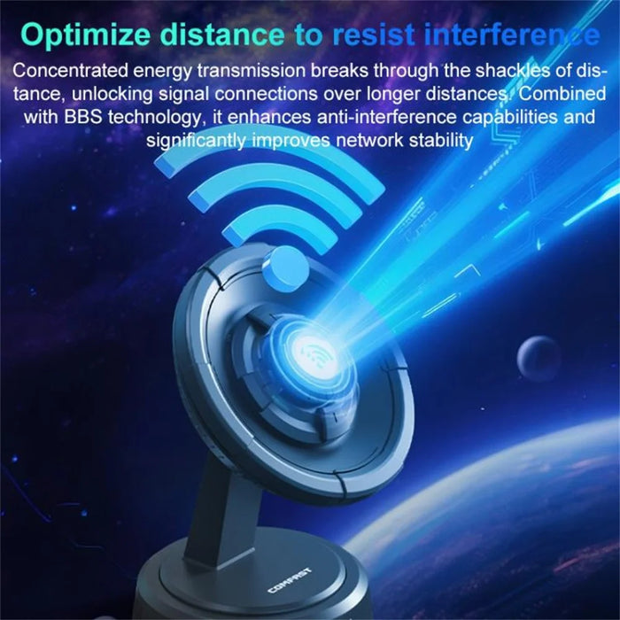 COMFAST CF-986BE WiFi7 USB Network Card Tri-Band 6500Mbps Wireless Receiver Gigabit Ethernet Adapter - 2