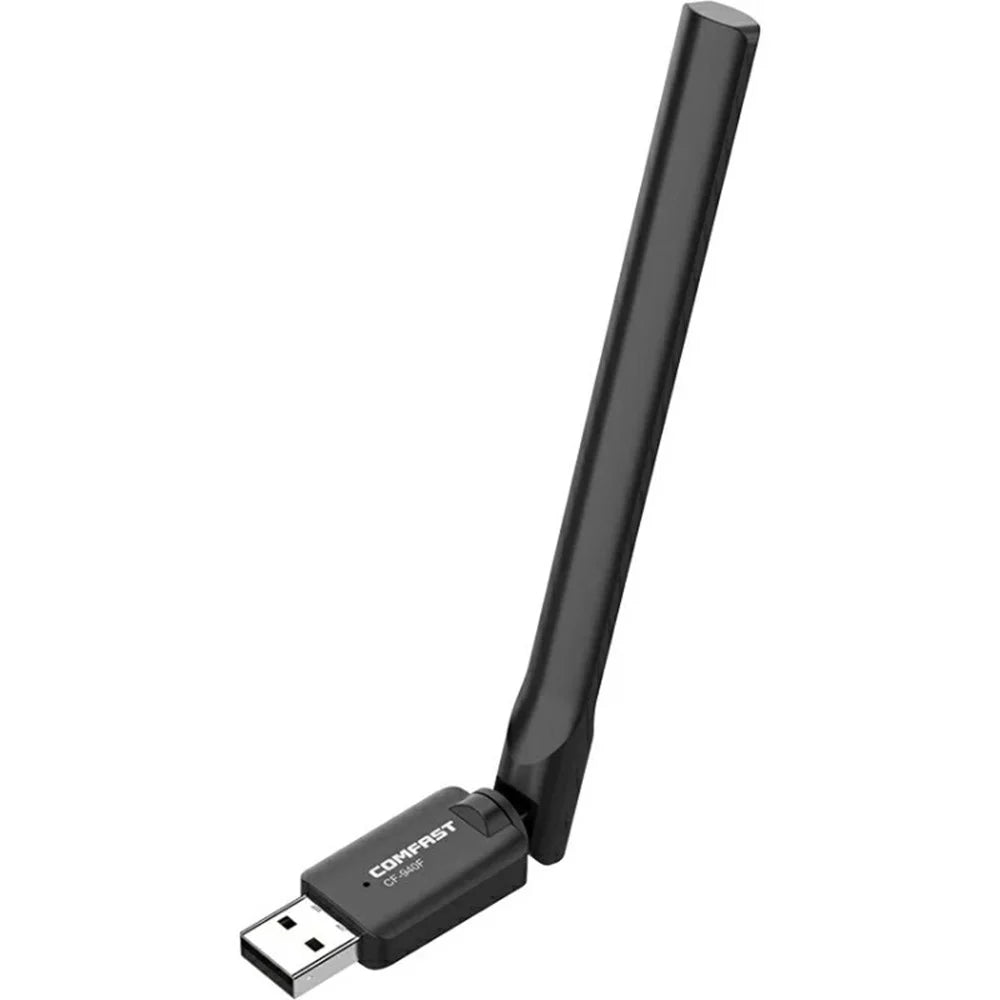 COMFAST CF-940F 300Mbps WiFi6 USB WiFi Adapter 2.4GHz Wireless Network Card with High Gain Antena - 1