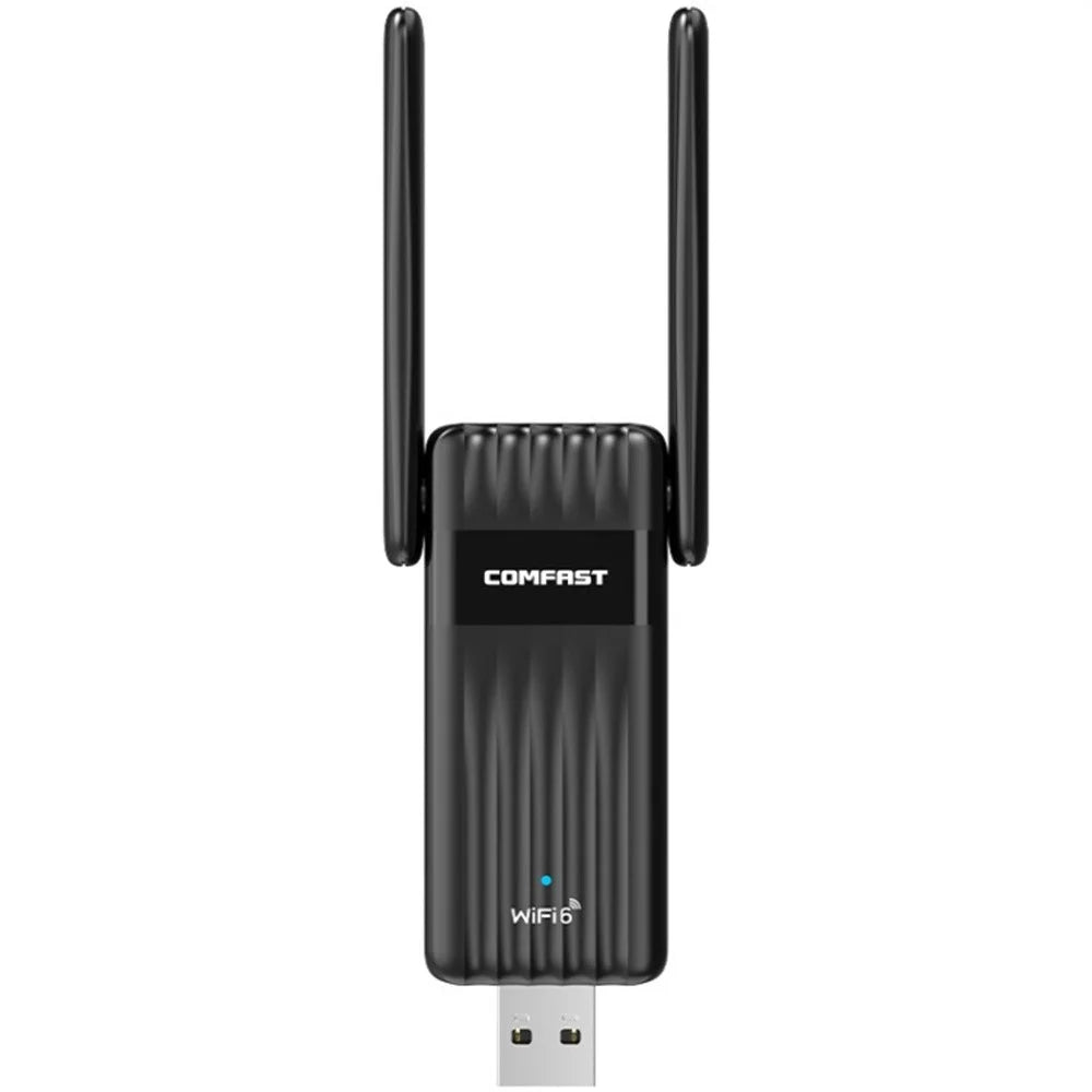 COMFAST CF-943F 900Mbps WiFi6 Bluetooth-compatible Network Card 2.4G / 5G Dual Band USB Wireless Adapter - 1
