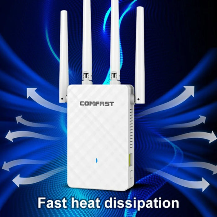 COMFAST CF-WR306S 300Mbps Wireless Signal Amplifier WiFi Router with 4 High Gain Antennas - 4