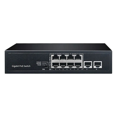 COMFAST CF-SG181P 10 Ports Gigabit Ethernet POE Switch 20Gbps Backplane Bandwidth Network Splitter - 1