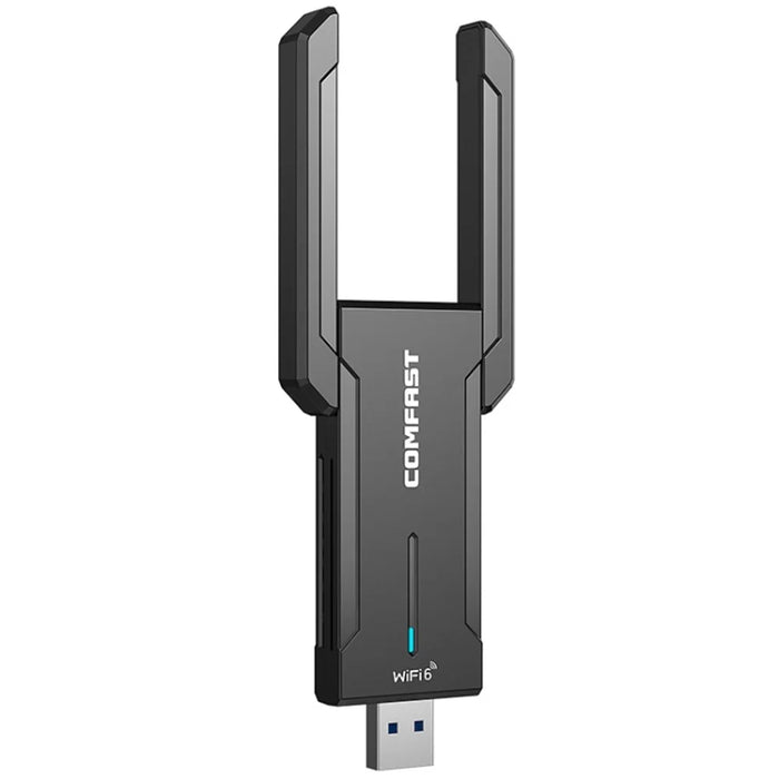 COMFAST CF-972AX 2.4G / 5G Dual Band WiFi6 Driver Free USB WiFi Dongle Wireless Network Card - 1