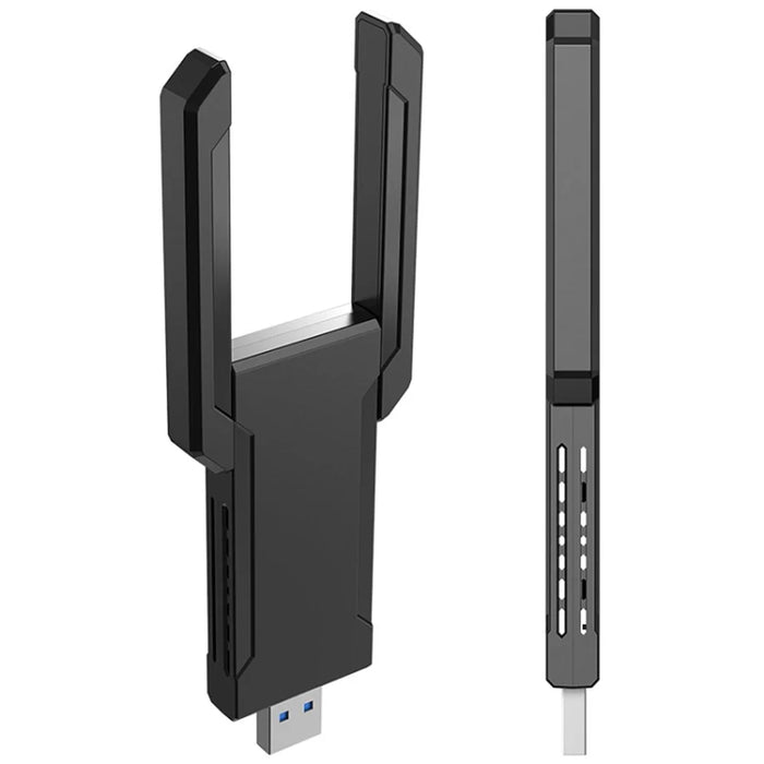 COMFAST CF-972AX 2.4G / 5G Dual Band WiFi6 Driver Free USB WiFi Dongle Wireless Network Card - 2