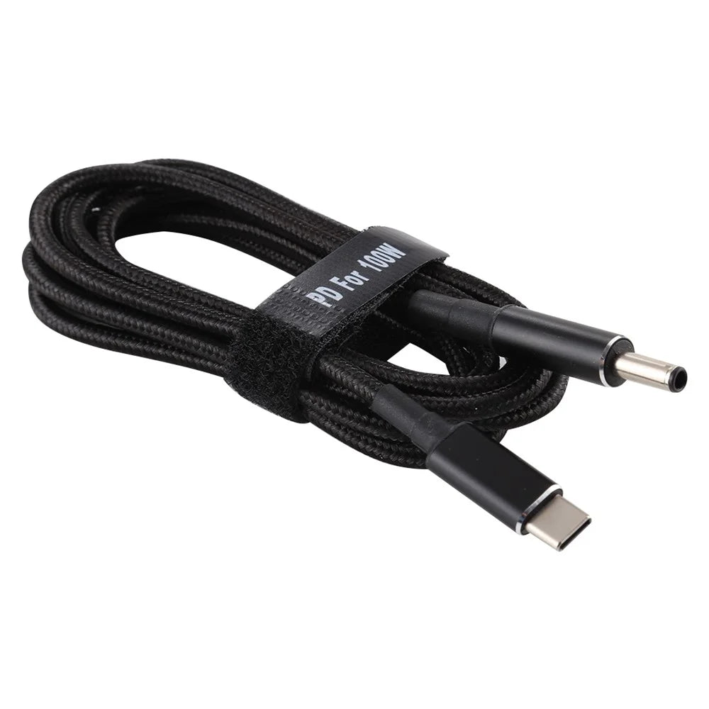 4.5x3.0mm Male Head to Type-C Male Head Charging Cable for Dell - 4