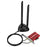 COMFAST CF-AX210Plus Wireless Network Card 5374M Tri-Band Gigabit PCIe WiFi 6E Adapter - 2