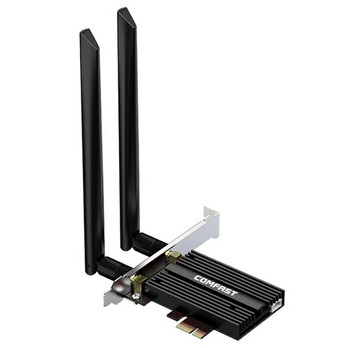 COMFAST CF-AX210Pro PCIe WiFi 6 Network Card Gigabit Wireless Adapter BT 5.2 Network Tool - 1