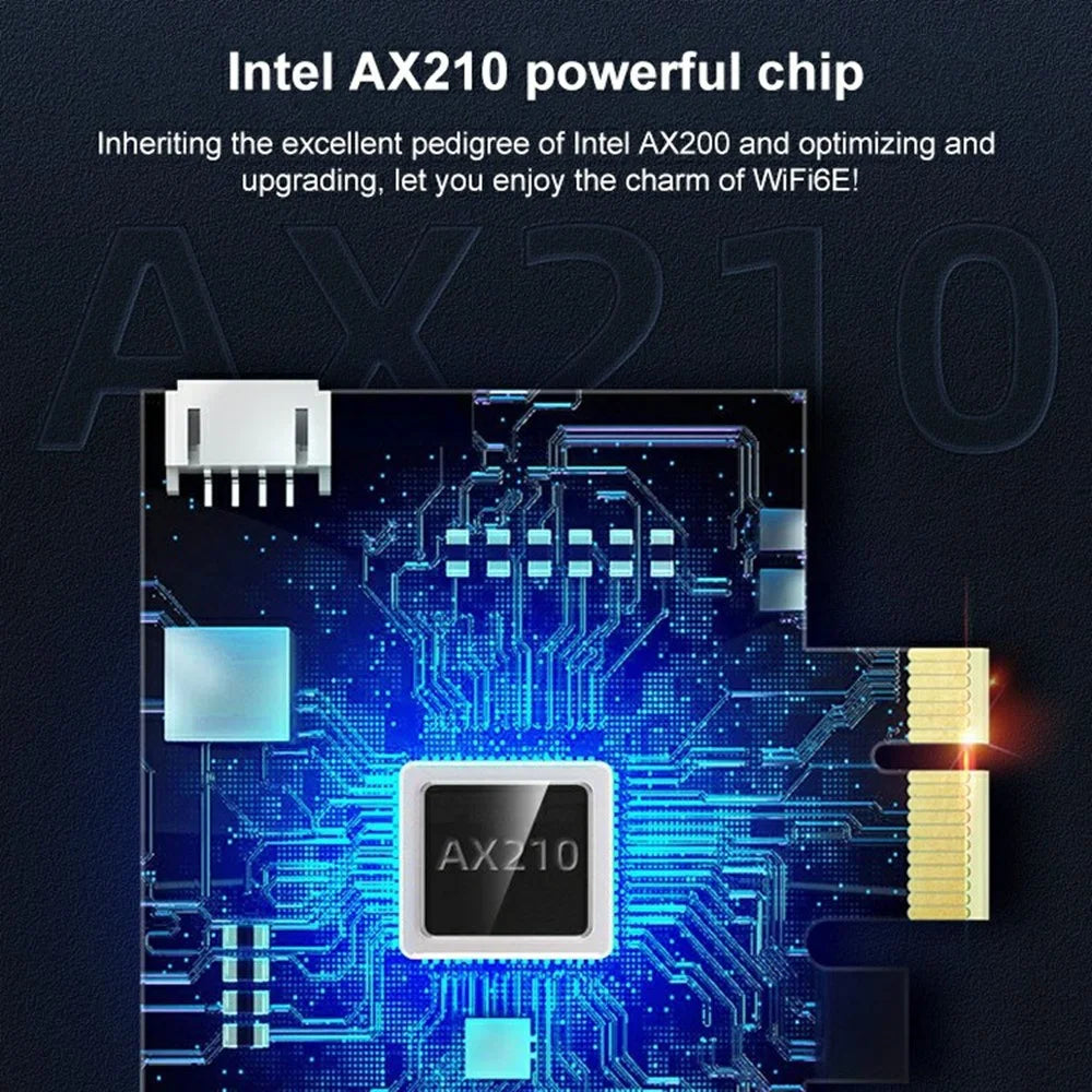 COMFAST CF-AX210Pro PCIe WiFi 6 Network Card Gigabit Wireless Adapter BT 5.2 Network Tool - 3