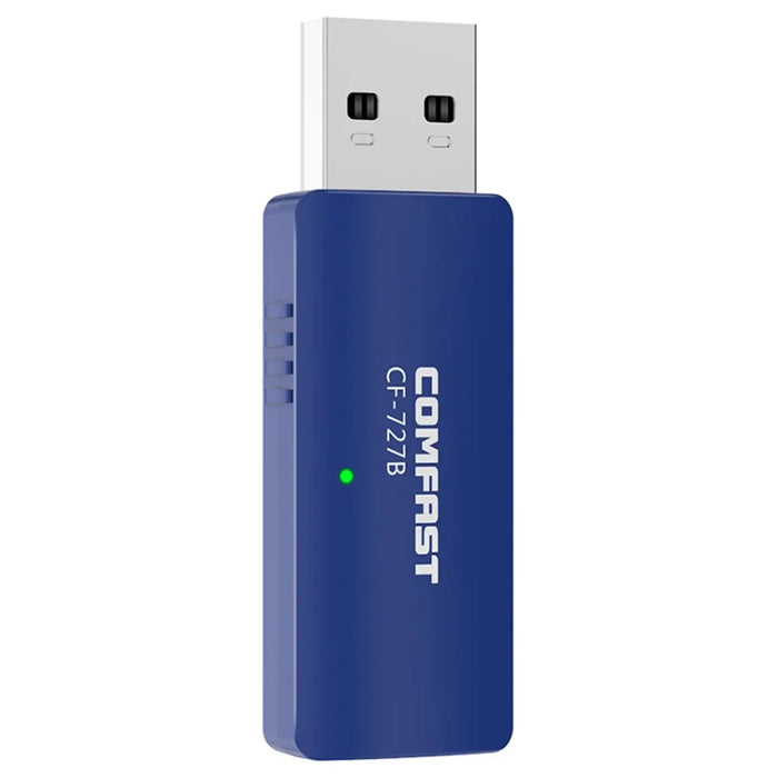 COMFAST CF-727B 1300Mbps Dual Band Gigabit USB Desktop Transmitter Receiver Bluetooth-compatible + WiFi Wireless Network Card - 1
