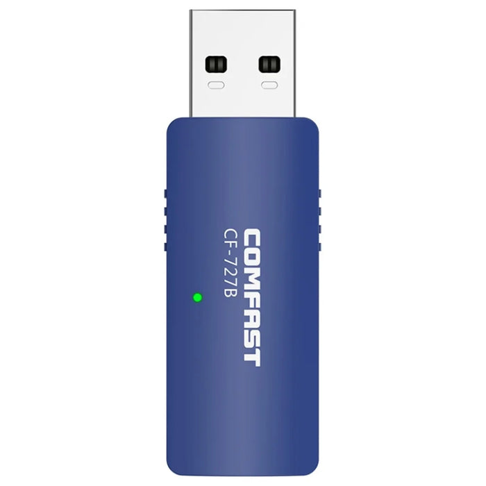 COMFAST CF-727B 1300Mbps Dual Band Gigabit USB Desktop Transmitter Receiver Bluetooth-compatible + WiFi Wireless Network Card - 2