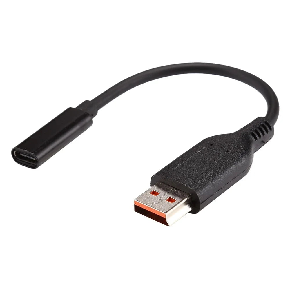 Type-C Female Head to Yoga 3 Male Head Power Adapter Charging Cable for Lenovo - 2