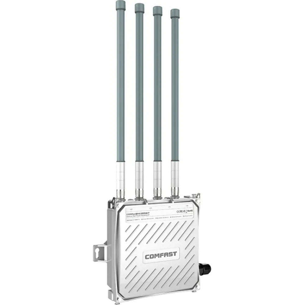 COMFAST CF-WA800 V3 1300Mbps WiFi Repeater 2.4G / 5G Dual Band Outdoor Wireless Signal Amplifier - 1