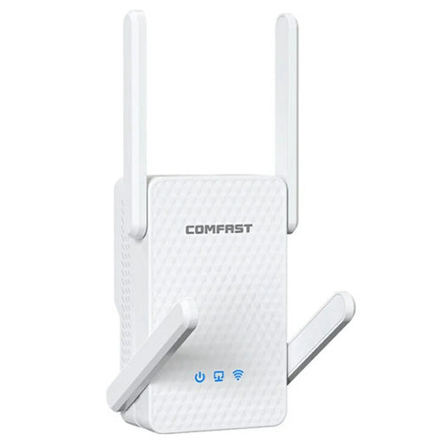 COMFAST CF-XR186 WiFi Range Extender Dual Band 5G Gigabit 3000M Wireless Repeater  /  Booster with 4 Antennas - 1