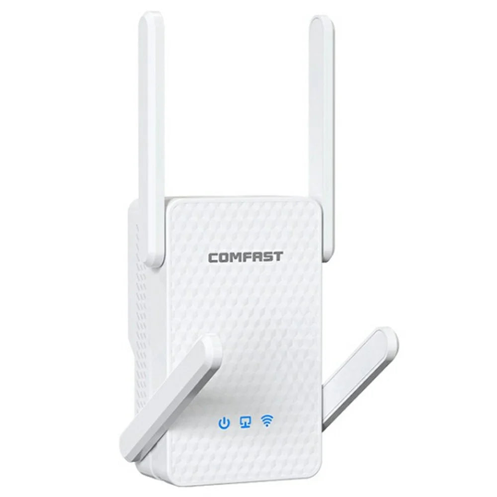 COMFAST CF-XR186 WiFi Range Extender Dual Band 5G Gigabit 3000M Wireless Repeater  /  Booster with 4 Antennas - 1