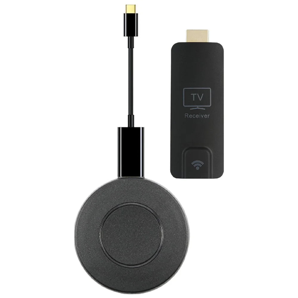 MEASY AM18052 Type-C Wireless Display Adapter Transmitter and Receiver Set For Screen Mirroring / Extension 1080P 60Hz - 1
