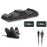 DOBE TYX-695A Charging Station for Xbox Series X/S / Xbox One Elite 2 Controller Dual Charger Dock with 2 Batteries - Black - 1
